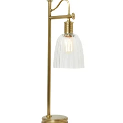 Sklep Kaja Mosiężna lampa stołowa, do biura DOUILLE-TL-AB z serii DOUILLE