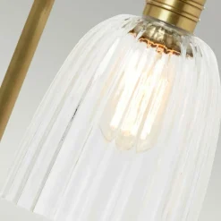 Sklep Kaja Mosiężna lampa stołowa, do biura DOUILLE-TL-AB z serii DOUILLE