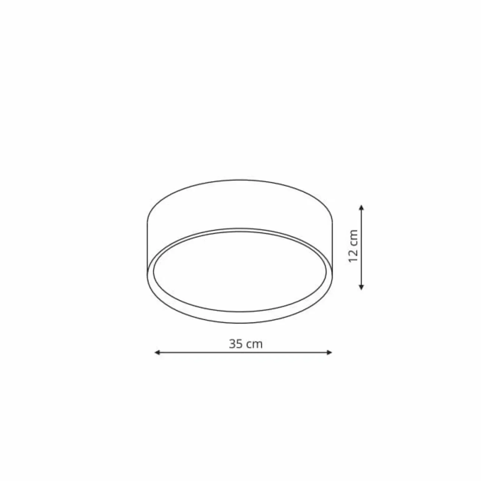 Hot Natynkowa oprawa sufitowa LED ⌀12cm LP-043/1C WH HUDSON | Kaja Żyrandole Nowoczesne