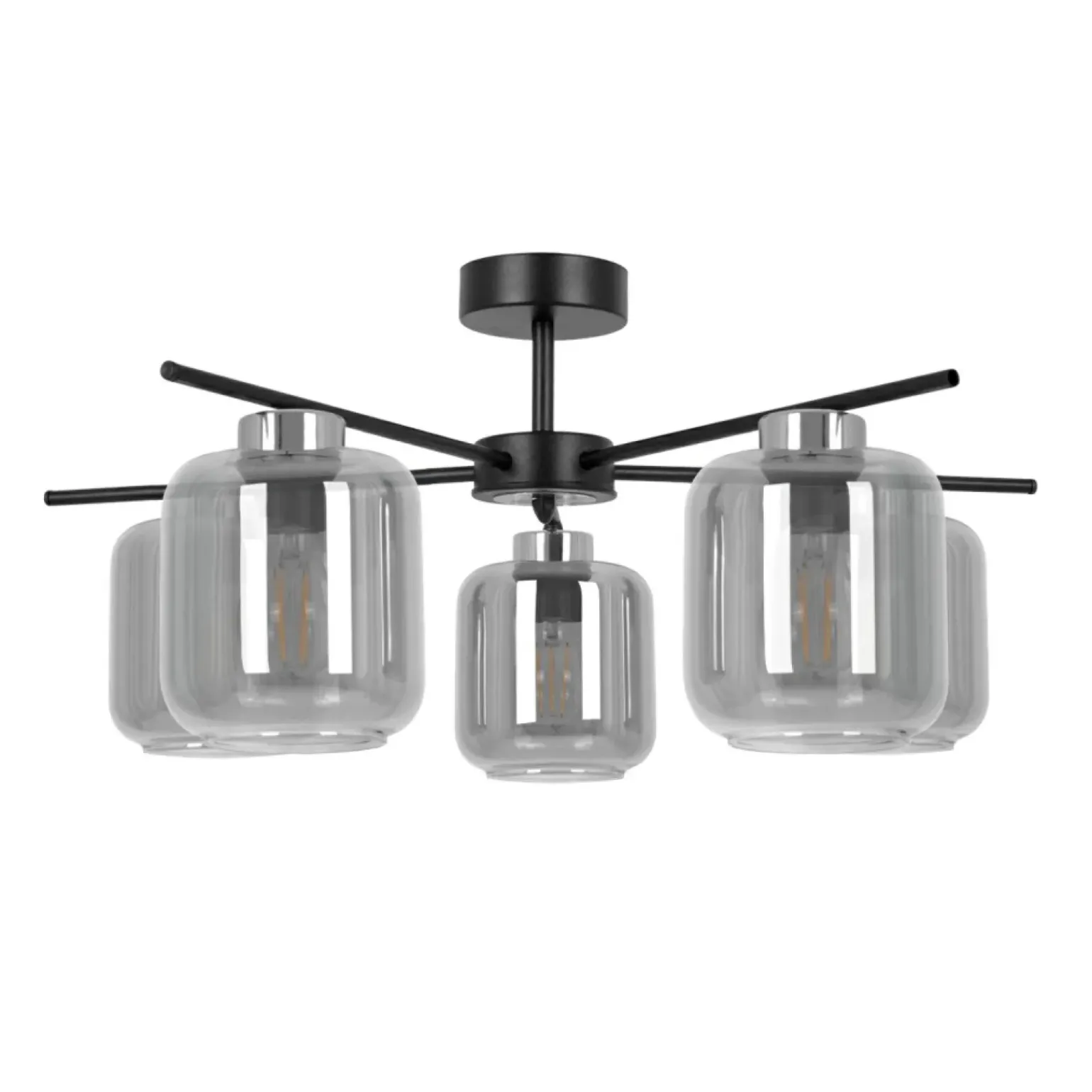 Hot Niebanalna lampa sufitowa dająca dużo światła K-5517 z serii PIEGA Żyrandole Nowoczesne