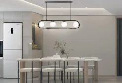 Clearance Niebanalna lampa wisząca z kloszami nad stół K-4962 | Kaja Oświetlenie Żyrandole Nowoczesne