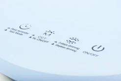 Dzieci Sklep Kaja Niebieska lampka biurkowa, wbudowany LED K-BL1521 seria MILO