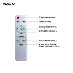 Sklep Kaja Niebieski kinkiet ścienny, księżyc z gwiazdkami ML6183 z serii NOTE | Kaja Oświe