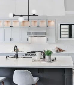 Cheap Niesymetryczna lampa sufitowa z kloszamiK-4735 | Kaja Oświetlenie Żyrandole Nowoczesne