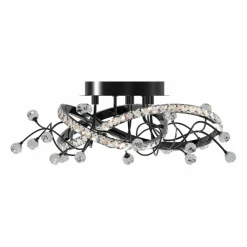 Cheap Nietuzinkowa, czarna lampa sufitowa MX3481-1S-3BCT MAIA | Kaja Żyrandole Nowoczesne