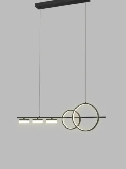 Shop Nietuzinkowa lampa LED nad stół w salonie WF 7030-502 MESSINA | Kaja Żyrandole Nowoczesne