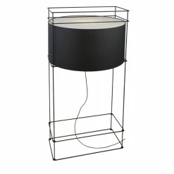 Sklep Kaja Nietuzinkowa lampa podłogowa - czarny 150cm ANT 9029 PAA | Kaja