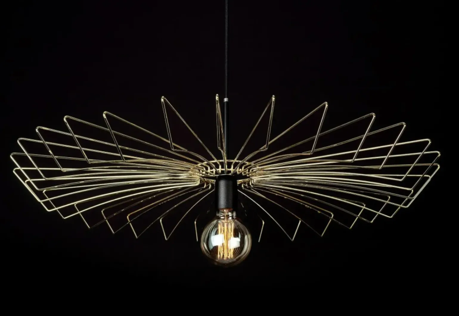 Best Sale Nietuzinkowa lampa wisząca w kształcie parasolki 8874 | Kaja Żyrandole Nowoczesne