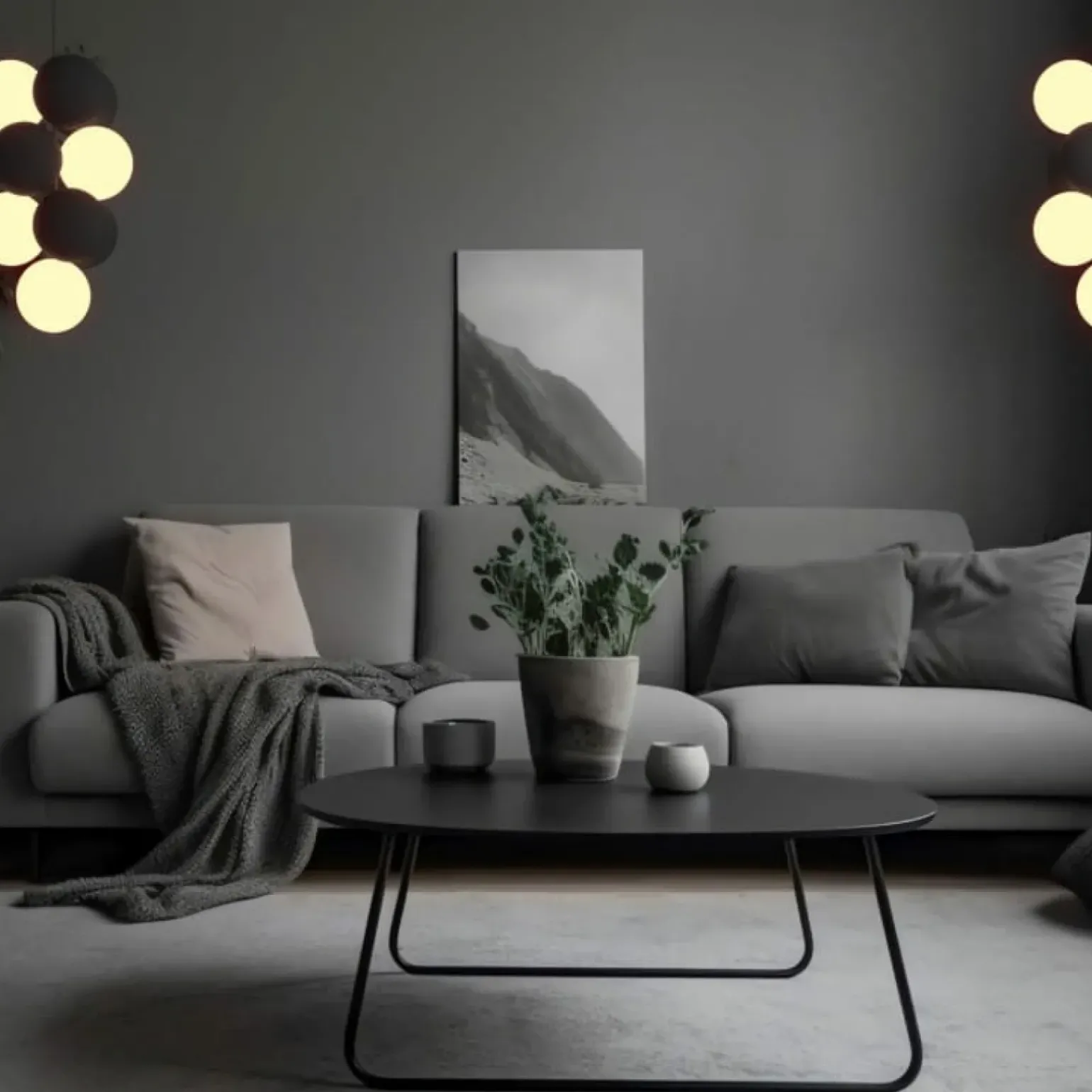 Store Nietuzinkowa lampa wisząca, kolorowe kule ABR-GRAPPA--S VINO | Kaja Żyrandole Nowoczesne