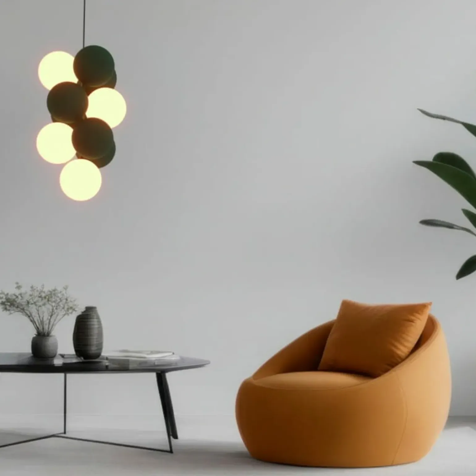 Store Nietuzinkowa lampa wisząca, kolorowe kule ABR-GRAPPA--S VINO | Kaja Żyrandole Nowoczesne