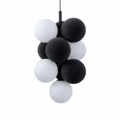 Store Nietuzinkowa lampa wisząca, kolorowe kule ABR-GRAPPA--S VINO | Kaja Żyrandole Nowoczesne