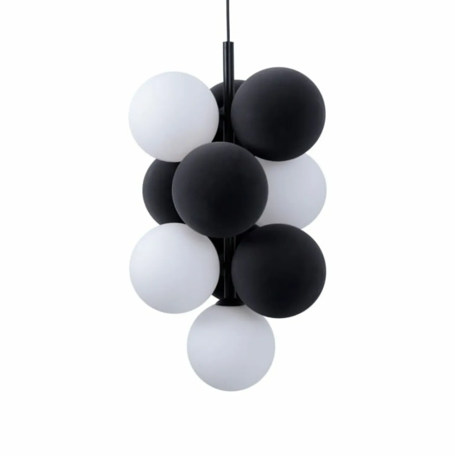 Store Nietuzinkowa lampa wisząca, kolorowe kule ABR-GRAPPA--S VINO | Kaja Żyrandole Nowoczesne