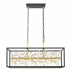 Best Nietuzinkowa, szeroka lampa wisząca P0578-06C-P7TF SPRING | Kaja Żyrandole Nowoczesne