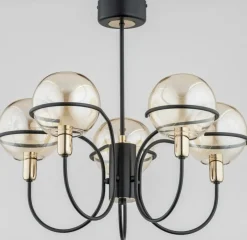 Best Sale Nietypowa lampa sufitowa na 5 źródeł światła AL 62157 | Kaja Żyrandole Nowoczesne