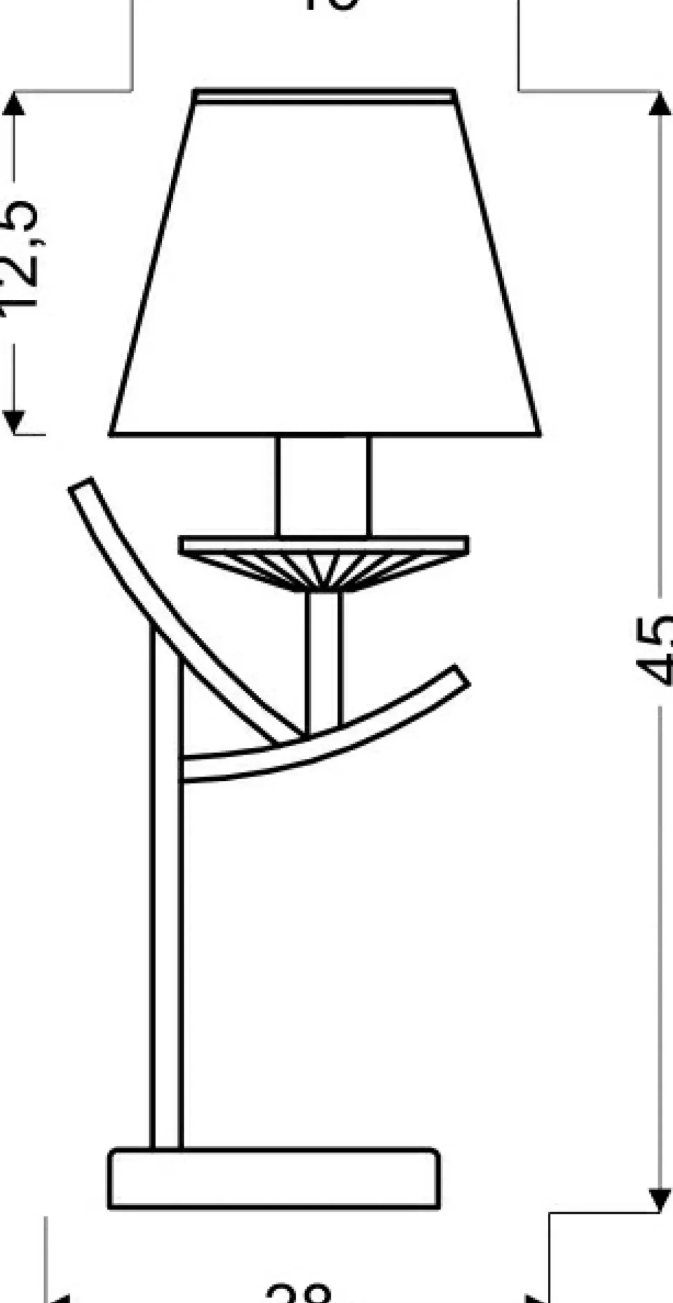 Sklep Kaja Nietypowa lampka na szafkę nocną 41-84609 VALENCIA | Kaja Oświetlenie
