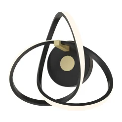 Sklep Kaja Nietypowa, ledowa lampa ścienna do salonu MB9717-1-3BGN INDIGO | Kaja