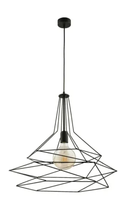 Best Nietypowa, metalowa lampa wisząca JUP 1657 ORO | Kaja Oświetlenie Żyrandole Nowoczesne