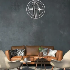 Cheap Niezwykła lampa wisząca ze wbudowanym LED-em ML6149 z serii COPERNICUS | Kaja Oś Żyrandole Nowoczesne