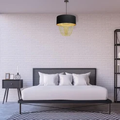 Sklep Kaja Niezwykle ozdobna lampa wisząca do salonu MLP6442 z serii ALMERIA | Kaja Oświetl