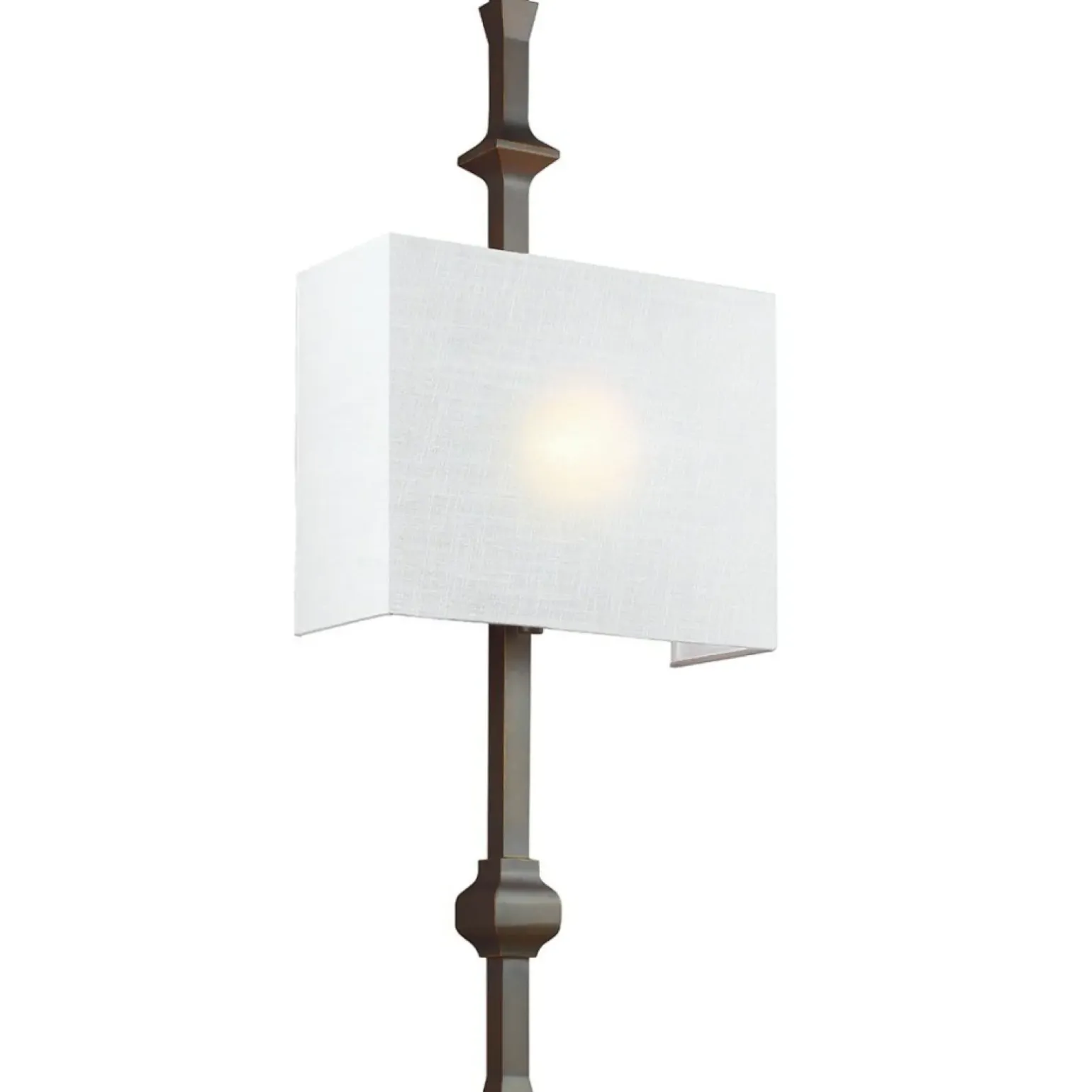 Sklep Kaja Niezwykły kinkiet ścienny, brąz FE-TEVA1-ANBZ z serii TEVA