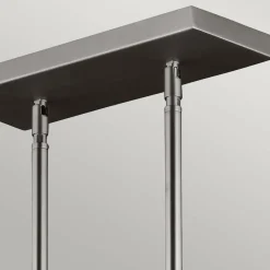 Sklep Kaja Niklowa lampa wisząca, trzy klosze FE-HOBSON-3P-SN z serii HOBSON