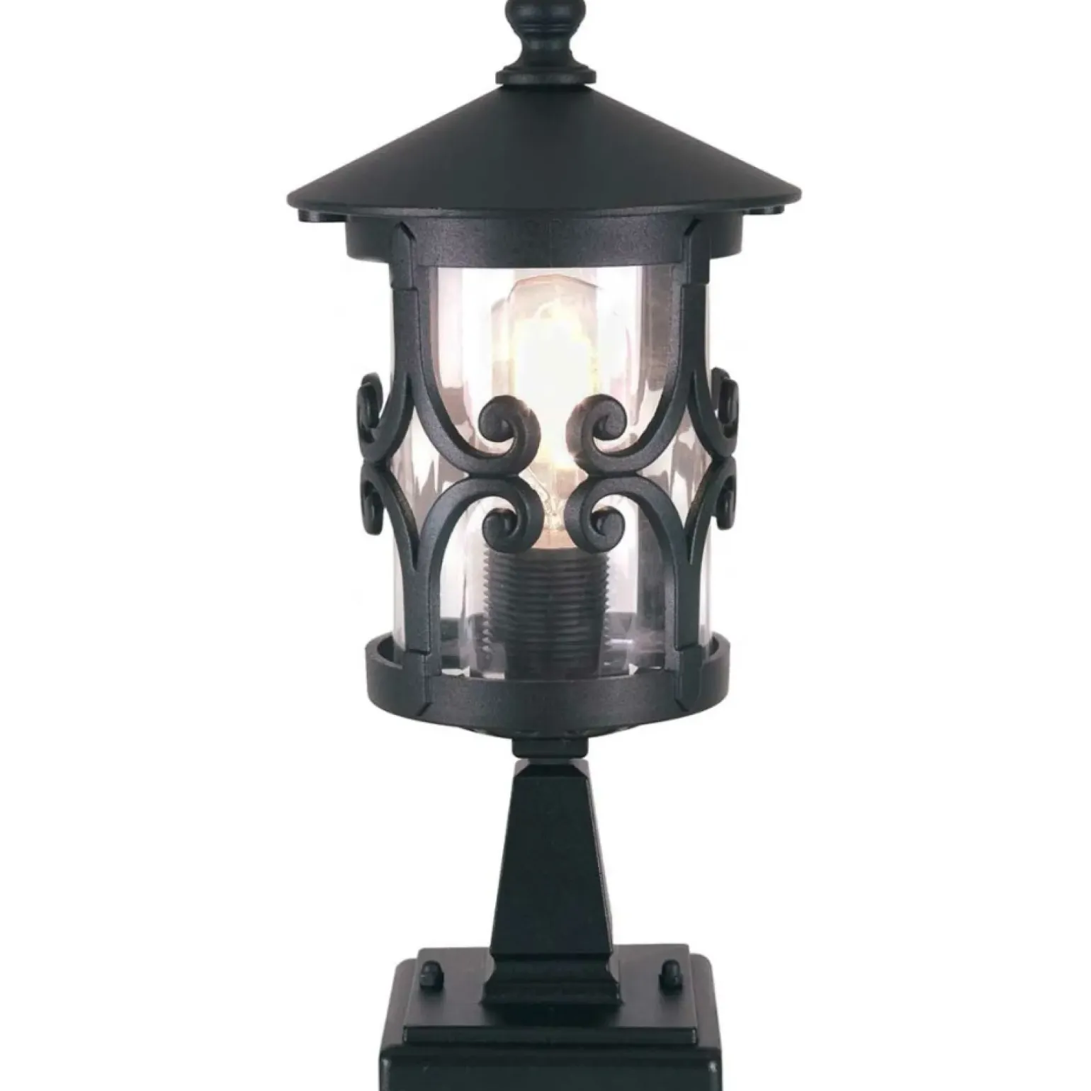 Sklep Kaja Niska lampka ogrodowa, gwint E27 BL12-BLACK z serii HEREFORD