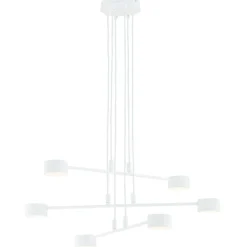 Cheap Nowoczesna, biała lampa wisząca do salonu 1340/6 MODUS | Kaja Żyrandole Nowoczesne
