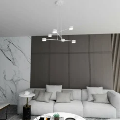 Cheap Nowoczesna, biała lampa wisząca do salonu 1340/6 MODUS | Kaja Żyrandole Nowoczesne