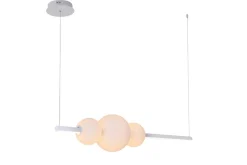 Clearance Nowoczesna biała lampa wisząca nad stół AZ4426 SANDRA | Kaja Żyrandole Nowoczesne