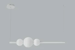 Clearance Nowoczesna biała lampa wisząca nad stół AZ4426 SANDRA | Kaja Żyrandole Nowoczesne