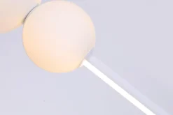 Clearance Nowoczesna biała lampa wisząca nad stół AZ4426 SANDRA | Kaja Żyrandole Nowoczesne