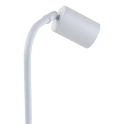 Sklep Kaja Nowoczesna, biała lampka do stylowego biura TK 5490 z serii LOGAN