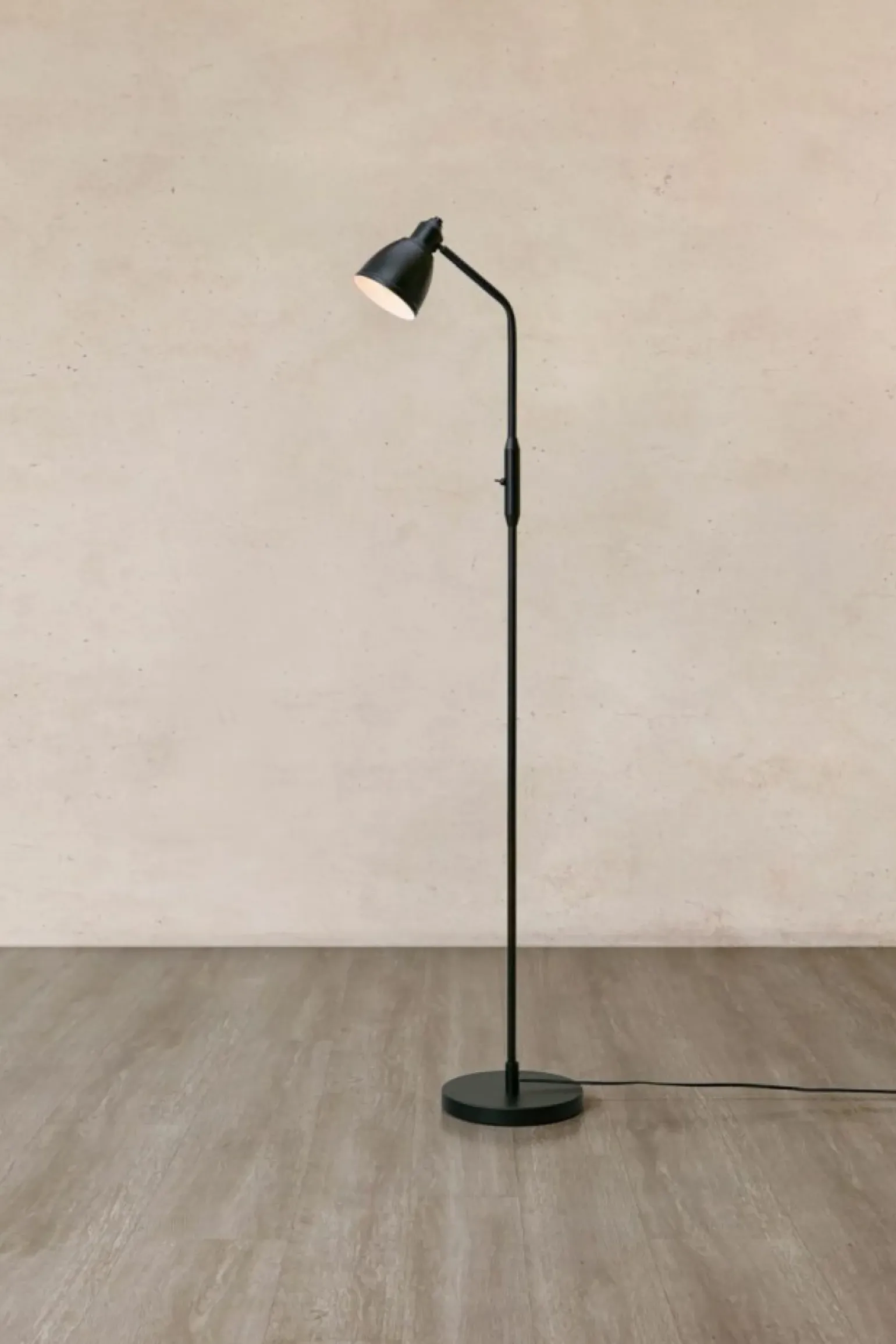 Sklep Kaja Nowoczesna, czarna lampa podłogowa loft 108713 STORY | Kaja