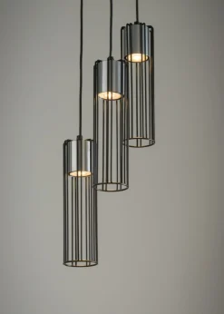 Flash Sale Nowoczesna, druciana lampa do sypialni SIG 33457 z serii FOBIA CZ/SR Żyrandole Nowoczesne