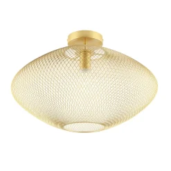 Sklep Kaja Nowoczesna, druciana, złota lampa sufitowa A8193-GD ORION | Kaja