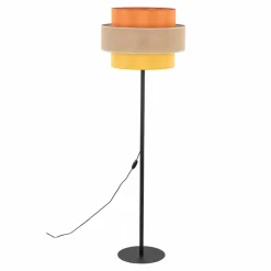 Sklep Kaja Nowoczesna, kolorowa lampa stojąca do salonu TK 6451 TRIO JUTA | Kaja