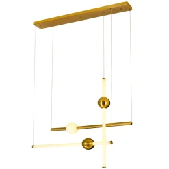 Store Nowoczesna lampa LED nad stół PND-16357-CA-3 HALLING | Kaja Żyrandole Nowoczesne