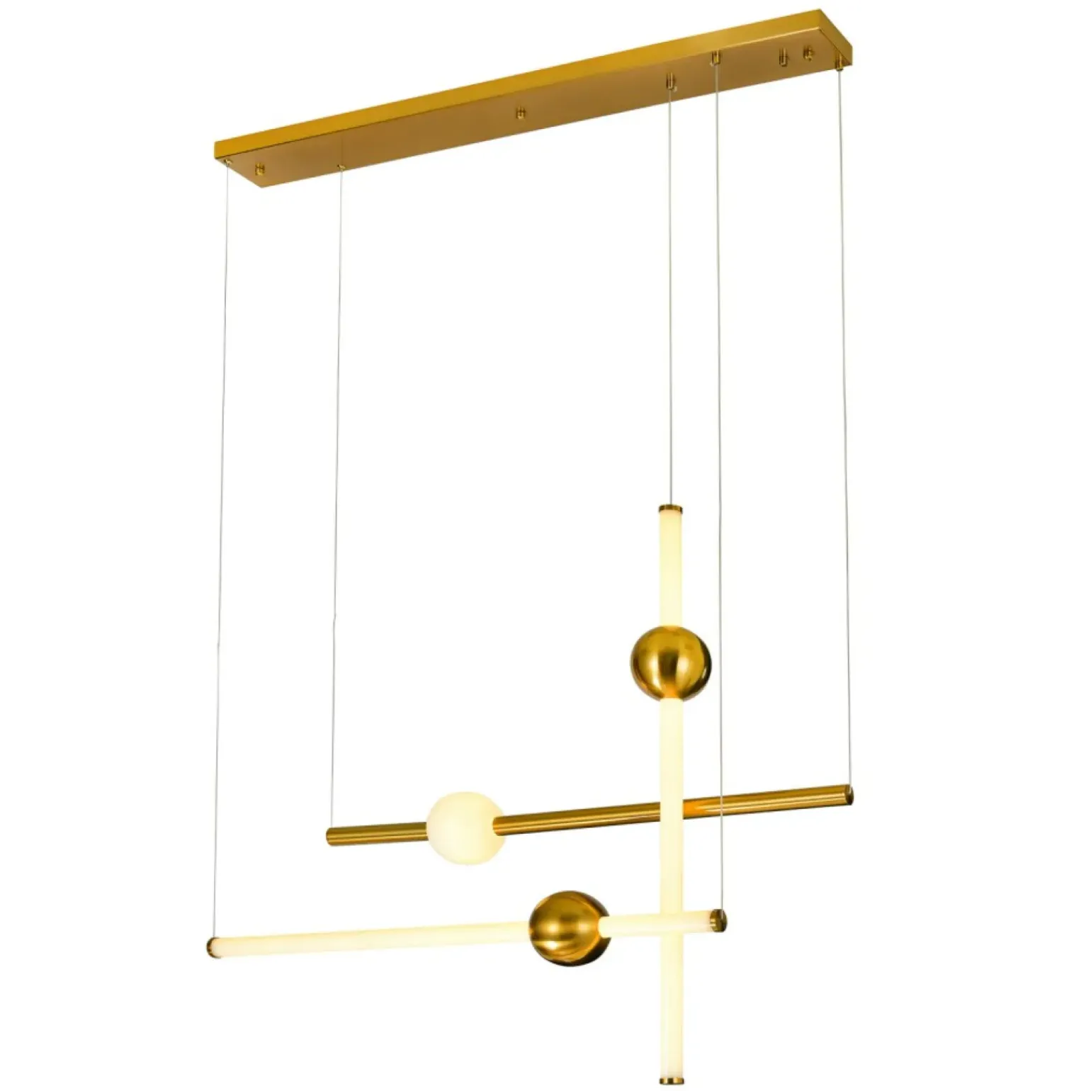 Store Nowoczesna lampa LED nad stół PND-16357-CA-3 HALLING | Kaja Żyrandole Nowoczesne