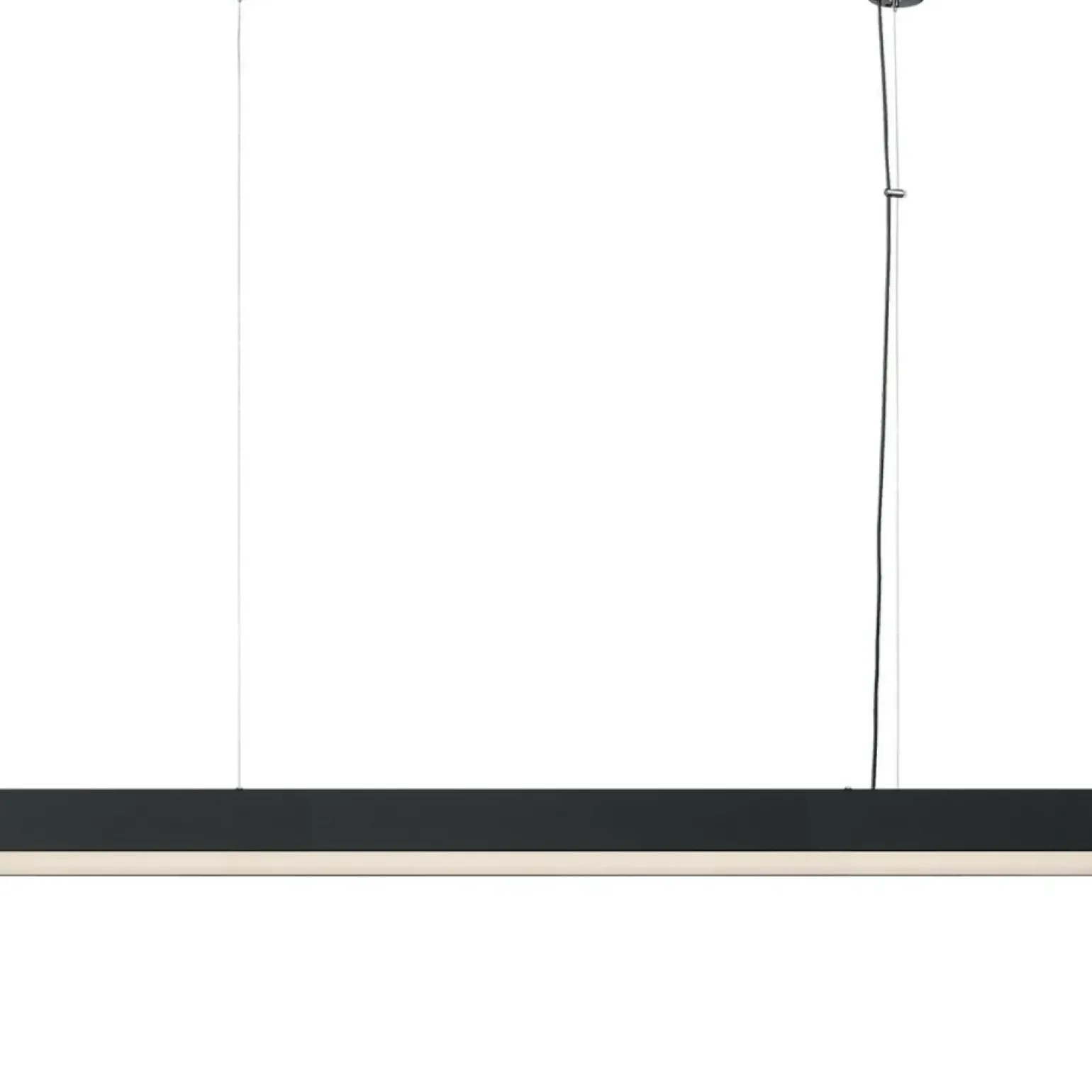 Discount Nowoczesna lampa nad wyspę 120cm LP-1401/1P L BK SMART LUCI L | Kaja Żyrandole Nowoczesne