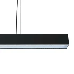 Discount Nowoczesna lampa nad wyspę 120cm LP-1401/1P L BK SMART LUCI L | Kaja Żyrandole Nowoczesne