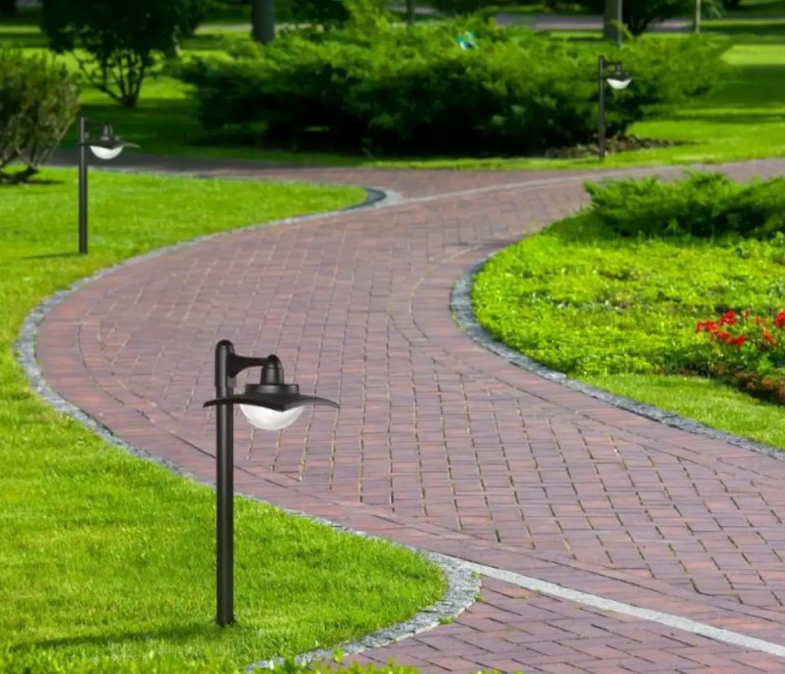 Sklep Kaja Nowoczesna lampa ogrodowa LED 9W 3000K OFL-6923-3K ISOLA | Kaja