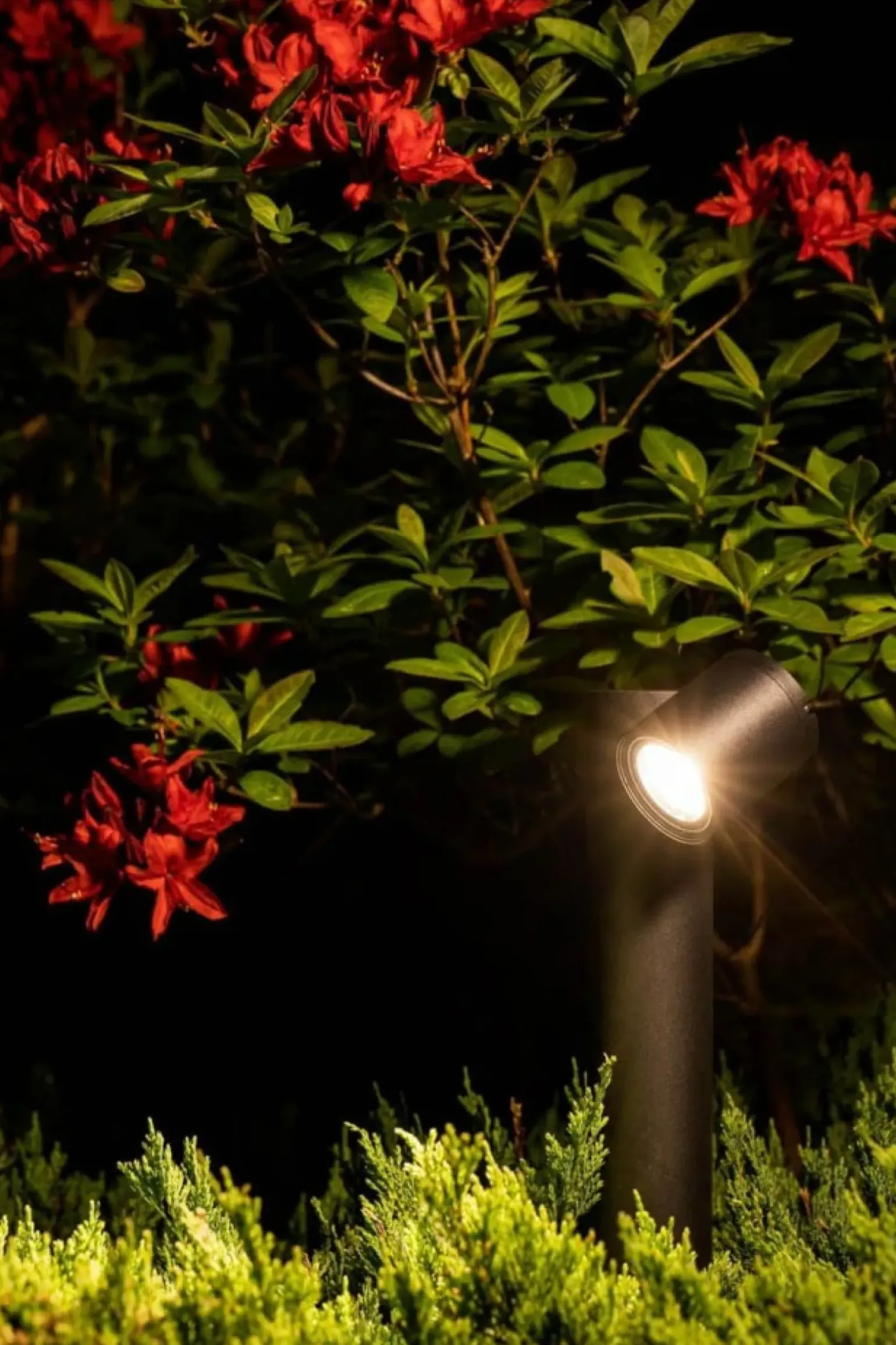 Sklep Kaja Nowoczesna lampa stojąca ogrodowa, trzonek GU10 8158 | Kaja