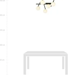 Sklep Kaja Nowoczesna lampa sufitowa o nietypowym kształcie 1103/5 SMART | Kaja