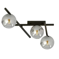 Sklep Kaja Nowoczesna lampa sufitowa z grafitowymi kloszami 1104/3 SMART | Kaja