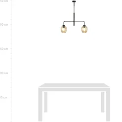 Best Nowoczesna lampa sufitowa do kuchni 1165/2 LUKKA | Kaja Oświetlenie Żyrandole Nowoczesne