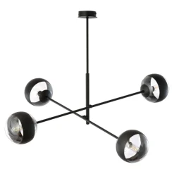 Sale Nowoczesna lampa sufitowa z kloszami 1168/4 LINEAR | Kaja Oświetlenie Żyrandole Nowoczesne