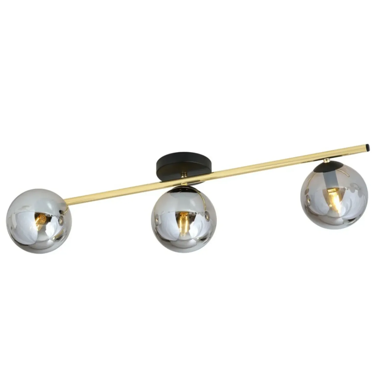 Best Nowoczesna lampa sufitowa do korytarza 1246/3 z serii SPLENDI | Kaja Żyrandole Nowoczesne