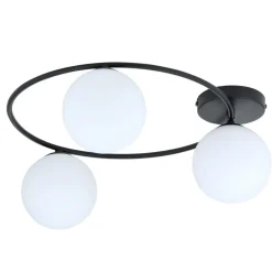 Clearance Nowoczesna lampa sufitowa do sypialni 1257/3 z serii SOPRA | Kaja Żyrandole Nowoczesne