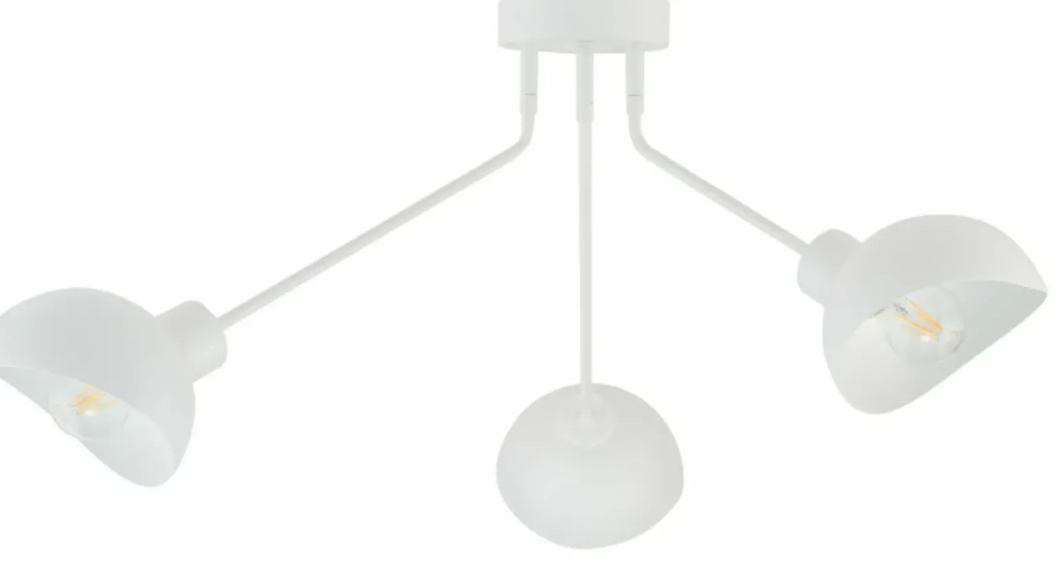 Store Nowoczesna lampa sufitowa z metalowymi kloszami SIG 32432 - ROY B Żyrandole Nowoczesne