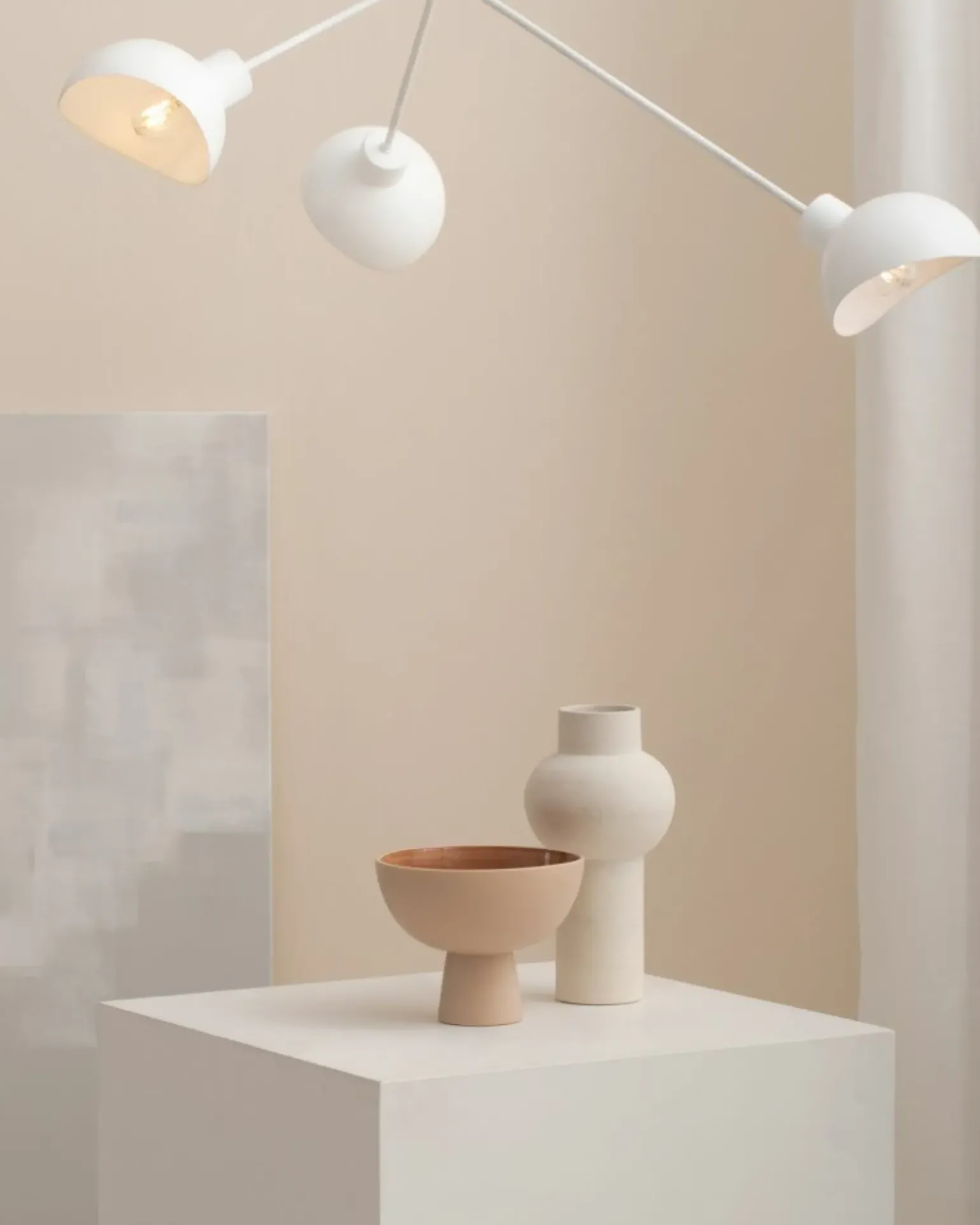 Store Nowoczesna lampa sufitowa z metalowymi kloszami SIG 32432 - ROY B Żyrandole Nowoczesne